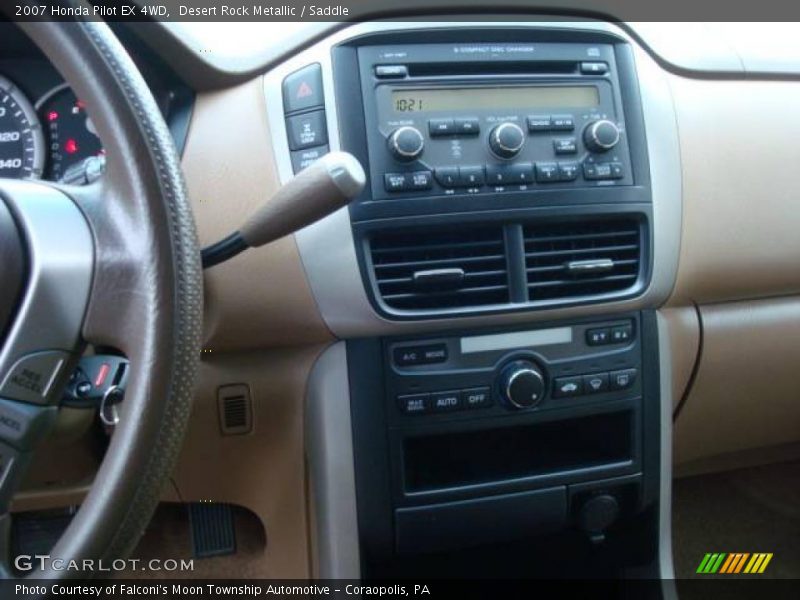 Desert Rock Metallic / Saddle 2007 Honda Pilot EX 4WD