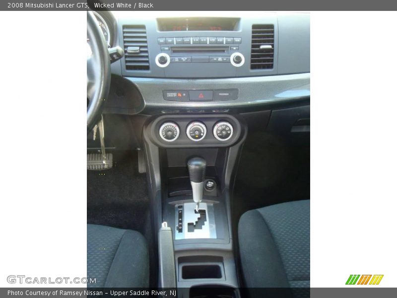 Wicked White / Black 2008 Mitsubishi Lancer GTS