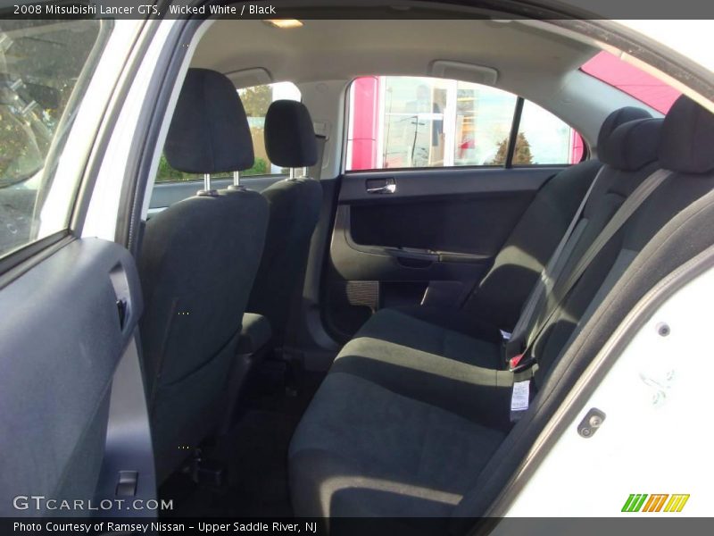 Wicked White / Black 2008 Mitsubishi Lancer GTS