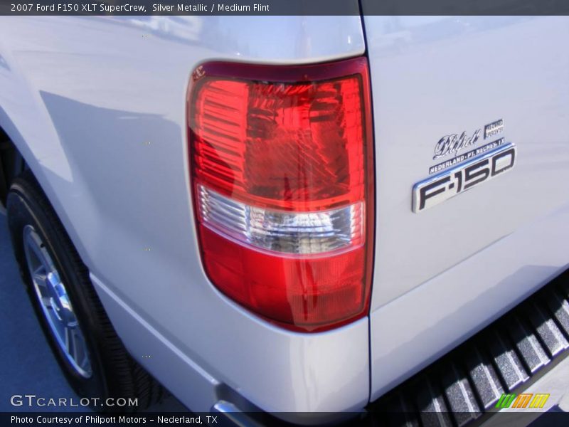 Silver Metallic / Medium Flint 2007 Ford F150 XLT SuperCrew