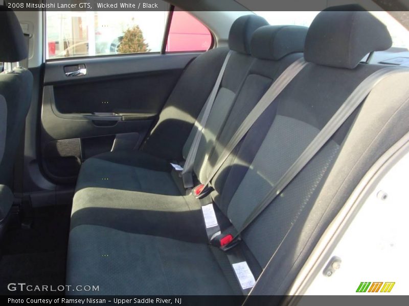 Wicked White / Black 2008 Mitsubishi Lancer GTS