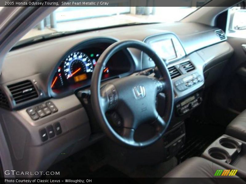 Silver Pearl Metallic / Gray 2005 Honda Odyssey Touring