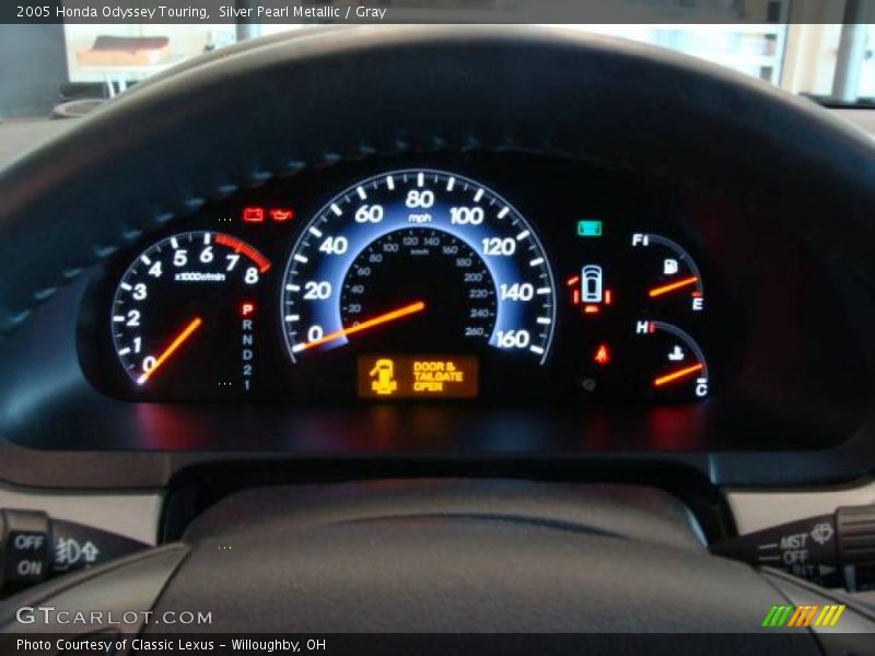 Silver Pearl Metallic / Gray 2005 Honda Odyssey Touring