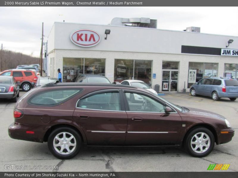 Chestnut Metallic / Medium Parchment 2000 Mercury Sable LS Premium Wagon