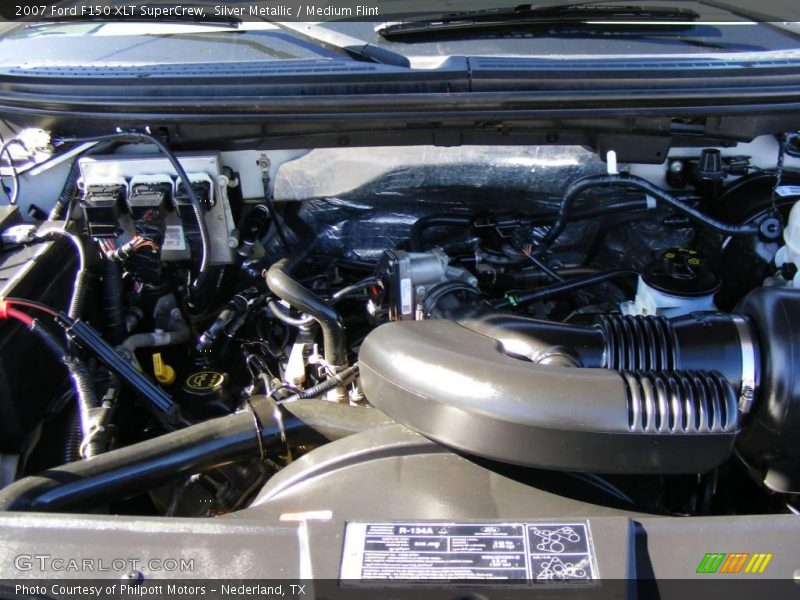 Silver Metallic / Medium Flint 2007 Ford F150 XLT SuperCrew