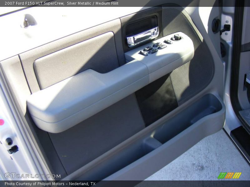 Silver Metallic / Medium Flint 2007 Ford F150 XLT SuperCrew
