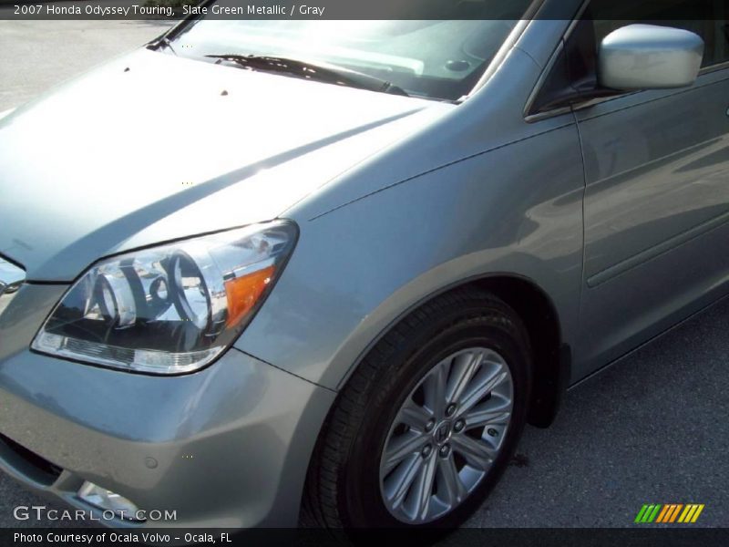 Slate Green Metallic / Gray 2007 Honda Odyssey Touring