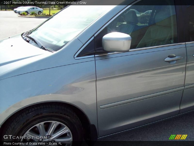 Slate Green Metallic / Gray 2007 Honda Odyssey Touring