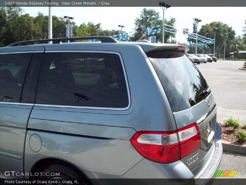 Slate Green Metallic / Gray 2007 Honda Odyssey Touring