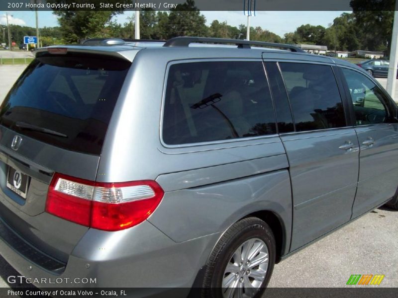 Slate Green Metallic / Gray 2007 Honda Odyssey Touring