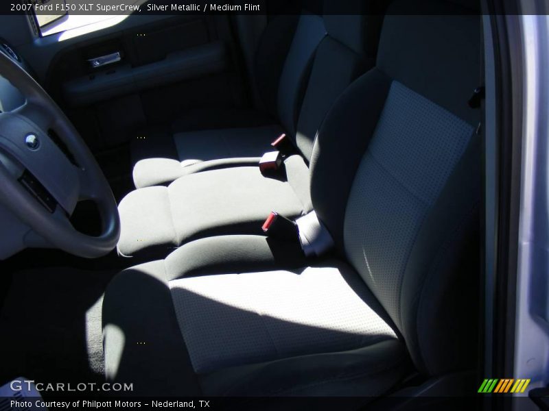Silver Metallic / Medium Flint 2007 Ford F150 XLT SuperCrew