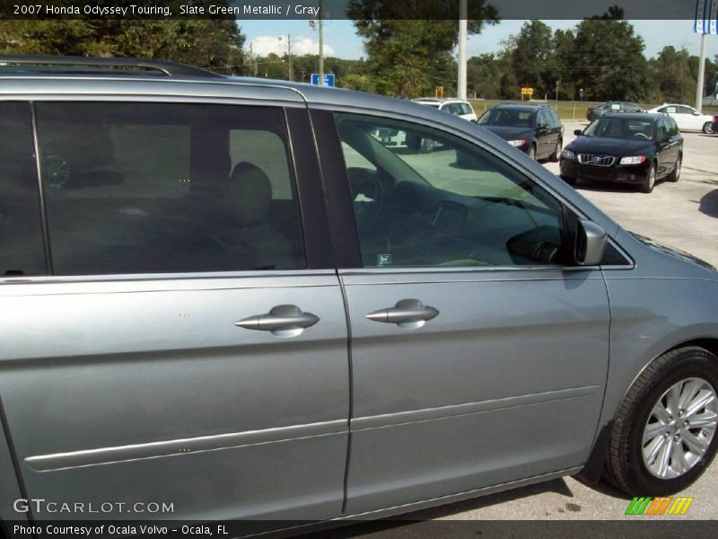 Slate Green Metallic / Gray 2007 Honda Odyssey Touring