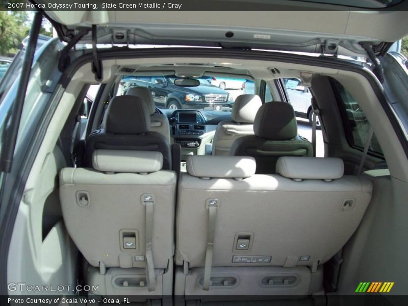 Slate Green Metallic / Gray 2007 Honda Odyssey Touring