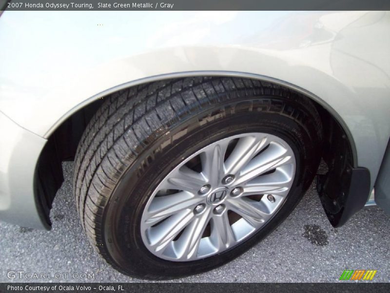 Slate Green Metallic / Gray 2007 Honda Odyssey Touring
