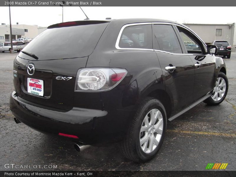 Brilliant Black / Black 2008 Mazda CX-7 Grand Touring