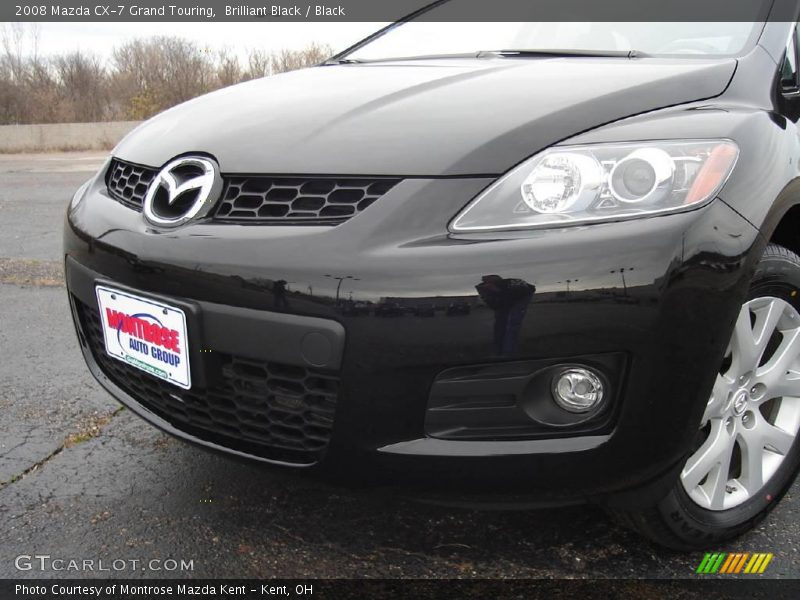 Brilliant Black / Black 2008 Mazda CX-7 Grand Touring