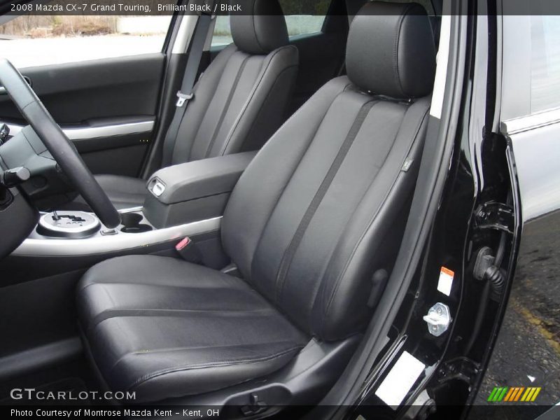 Brilliant Black / Black 2008 Mazda CX-7 Grand Touring