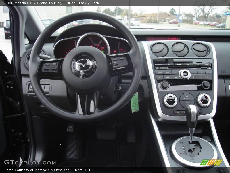 Brilliant Black / Black 2008 Mazda CX-7 Grand Touring