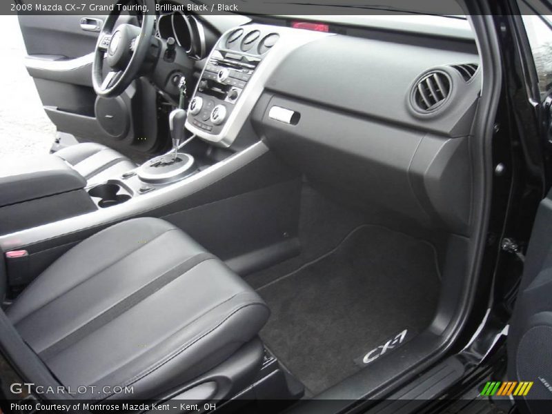 Brilliant Black / Black 2008 Mazda CX-7 Grand Touring
