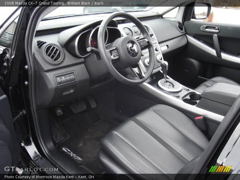 Brilliant Black / Black 2008 Mazda CX-7 Grand Touring