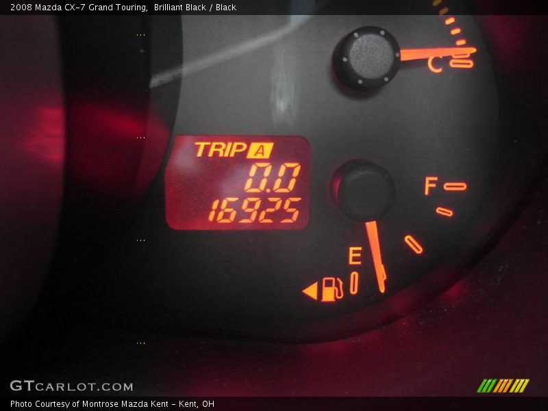 Brilliant Black / Black 2008 Mazda CX-7 Grand Touring