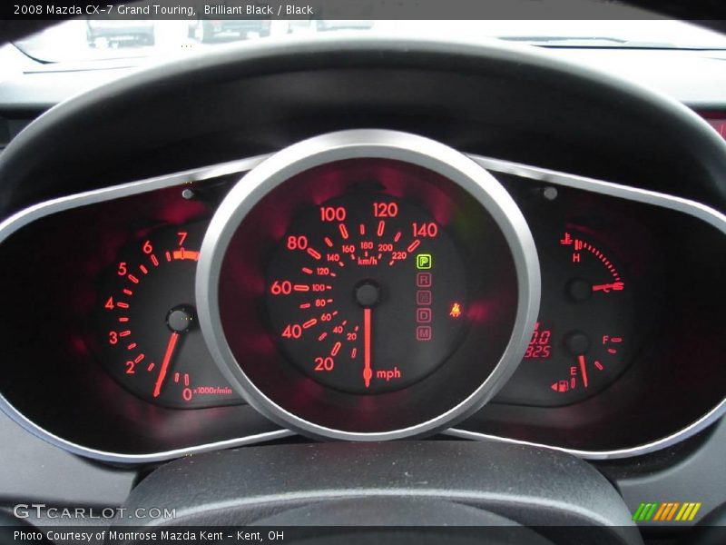 Brilliant Black / Black 2008 Mazda CX-7 Grand Touring