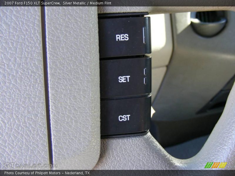 Silver Metallic / Medium Flint 2007 Ford F150 XLT SuperCrew