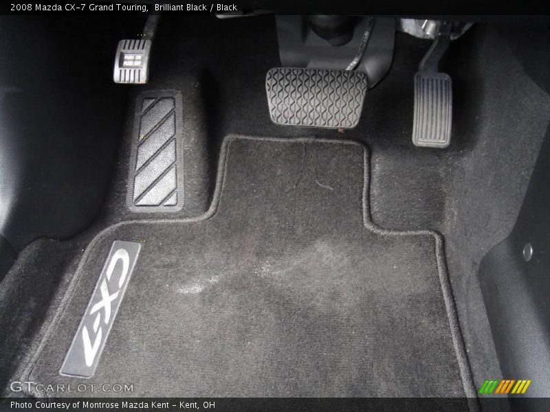 Brilliant Black / Black 2008 Mazda CX-7 Grand Touring