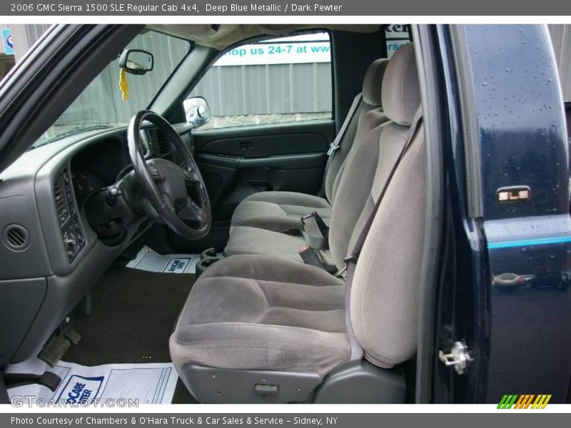 Deep Blue Metallic / Dark Pewter 2006 GMC Sierra 1500 SLE Regular Cab 4x4