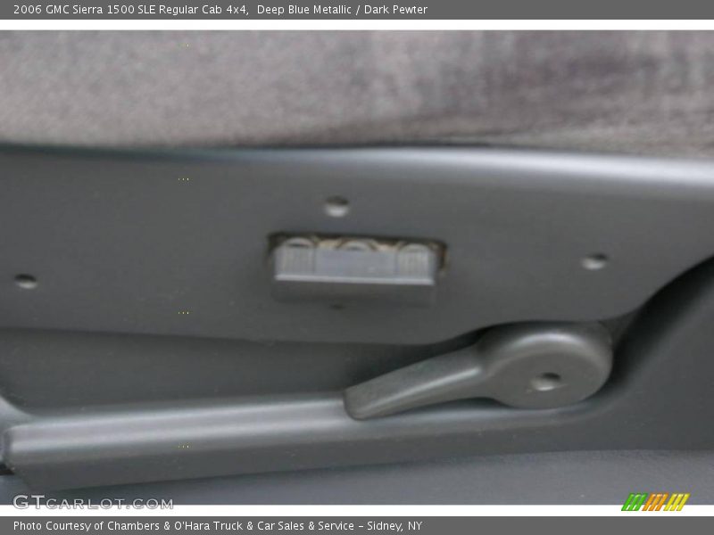 Deep Blue Metallic / Dark Pewter 2006 GMC Sierra 1500 SLE Regular Cab 4x4