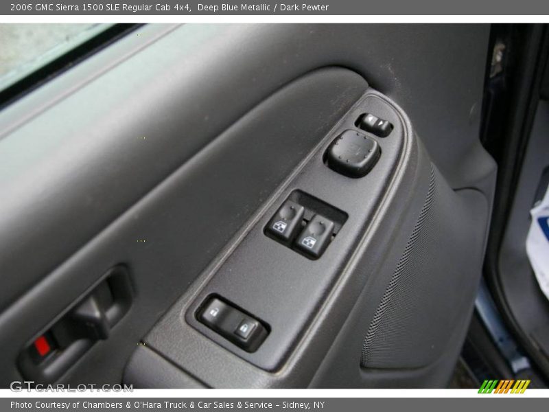 Deep Blue Metallic / Dark Pewter 2006 GMC Sierra 1500 SLE Regular Cab 4x4