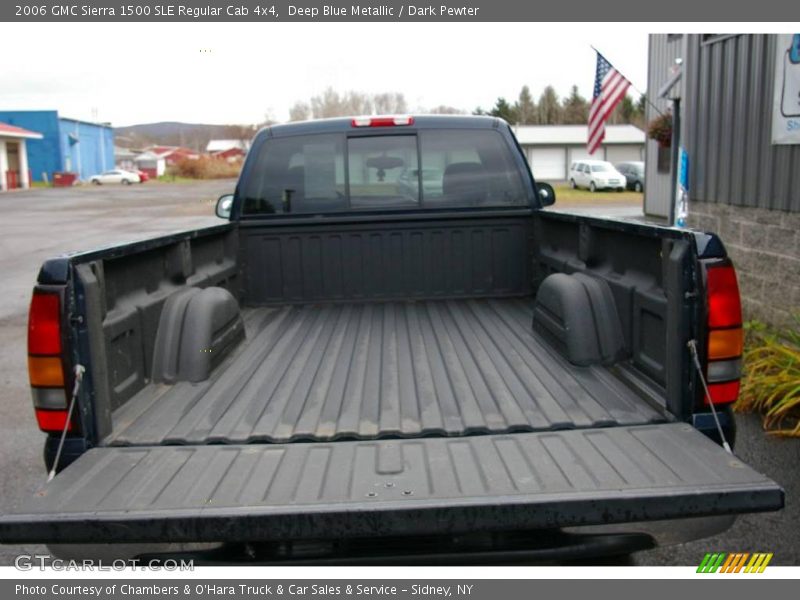 Deep Blue Metallic / Dark Pewter 2006 GMC Sierra 1500 SLE Regular Cab 4x4