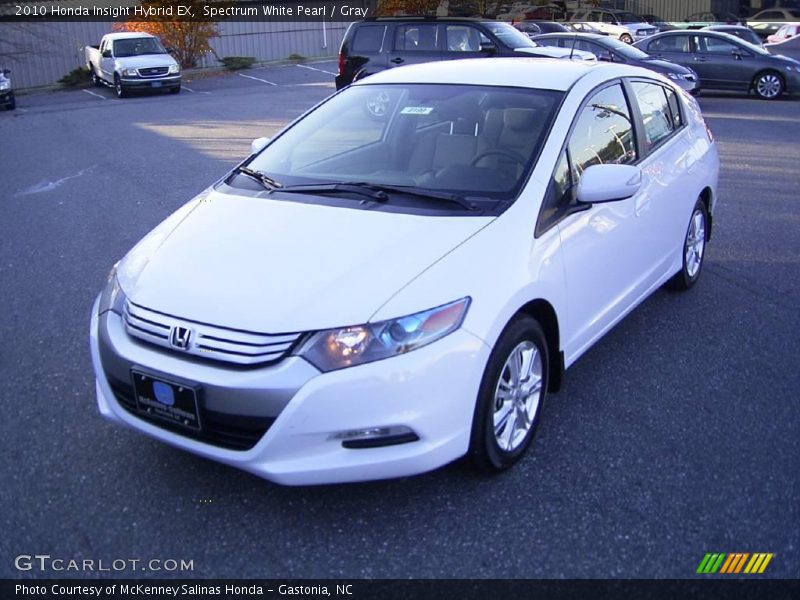 Spectrum White Pearl / Gray 2010 Honda Insight Hybrid EX