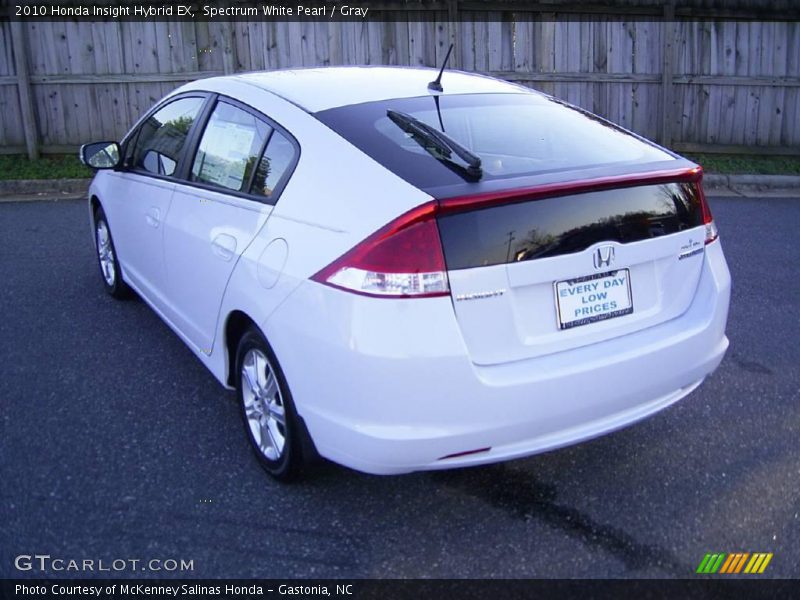 Spectrum White Pearl / Gray 2010 Honda Insight Hybrid EX