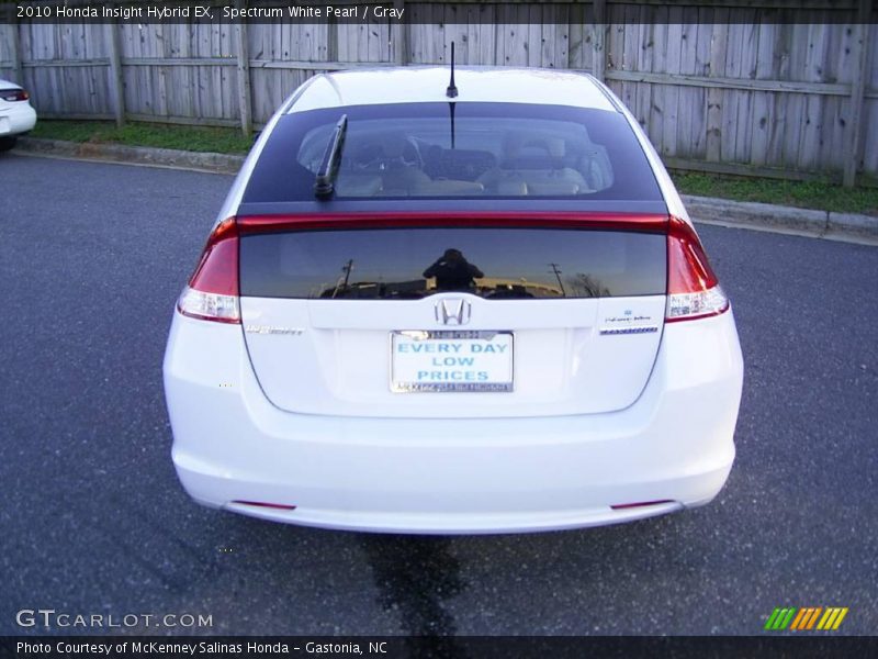 Spectrum White Pearl / Gray 2010 Honda Insight Hybrid EX