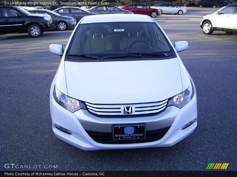 Spectrum White Pearl / Gray 2010 Honda Insight Hybrid EX