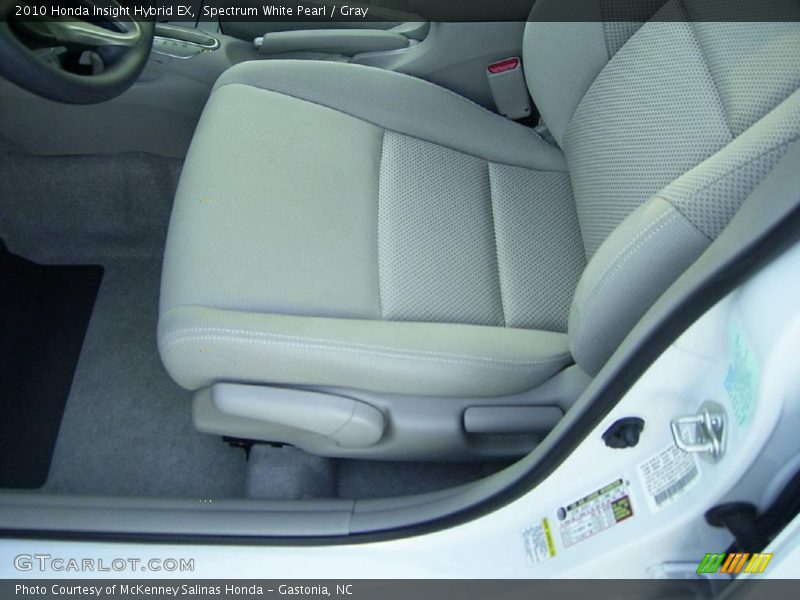 Spectrum White Pearl / Gray 2010 Honda Insight Hybrid EX