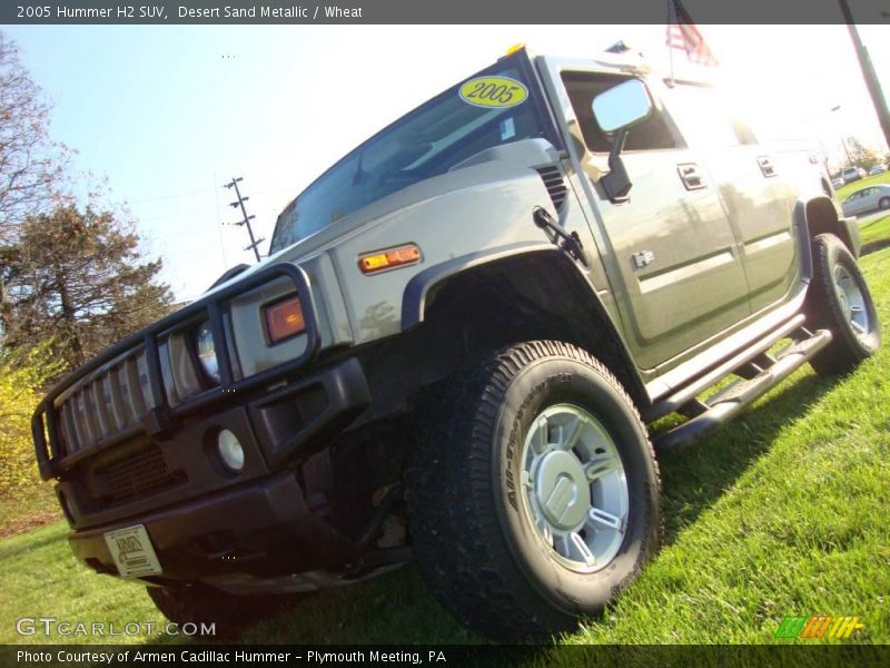 Desert Sand Metallic / Wheat 2005 Hummer H2 SUV