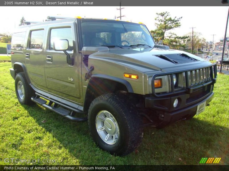 Desert Sand Metallic / Wheat 2005 Hummer H2 SUV