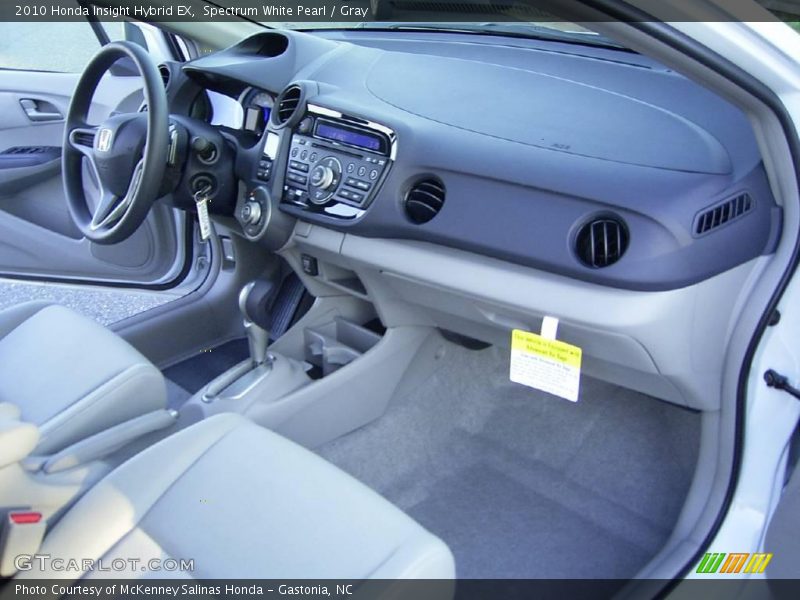 Spectrum White Pearl / Gray 2010 Honda Insight Hybrid EX