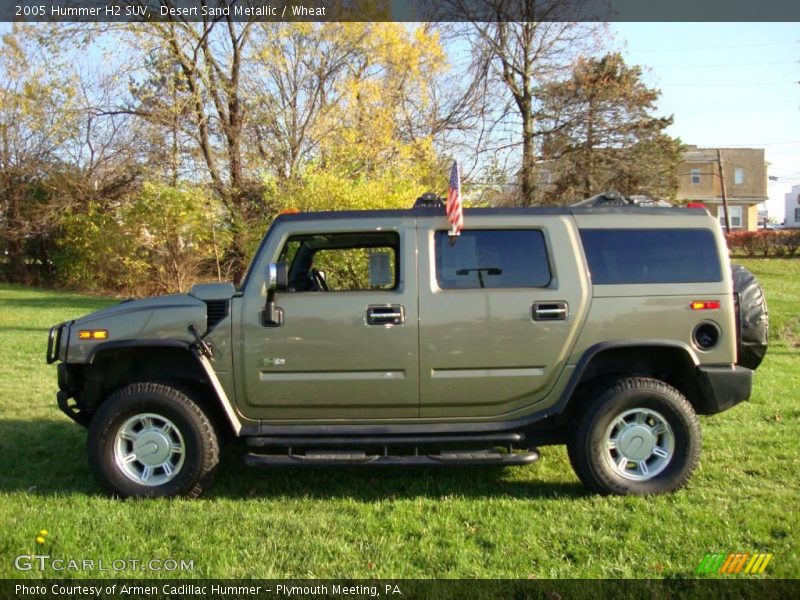 Desert Sand Metallic / Wheat 2005 Hummer H2 SUV
