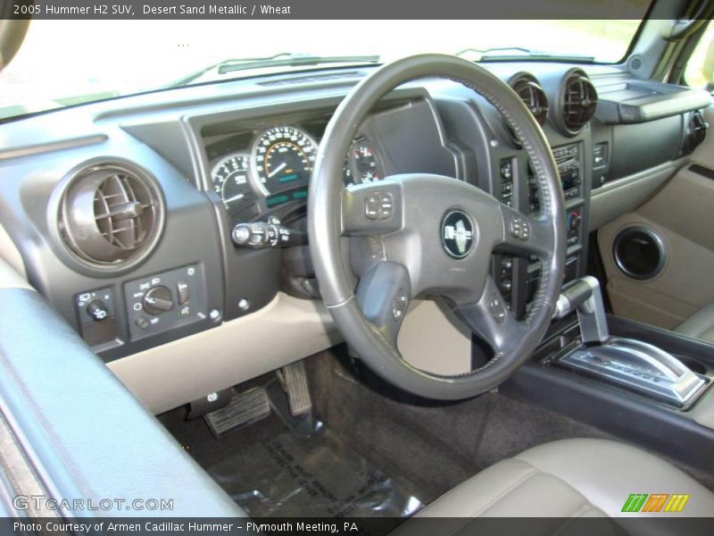 Desert Sand Metallic / Wheat 2005 Hummer H2 SUV