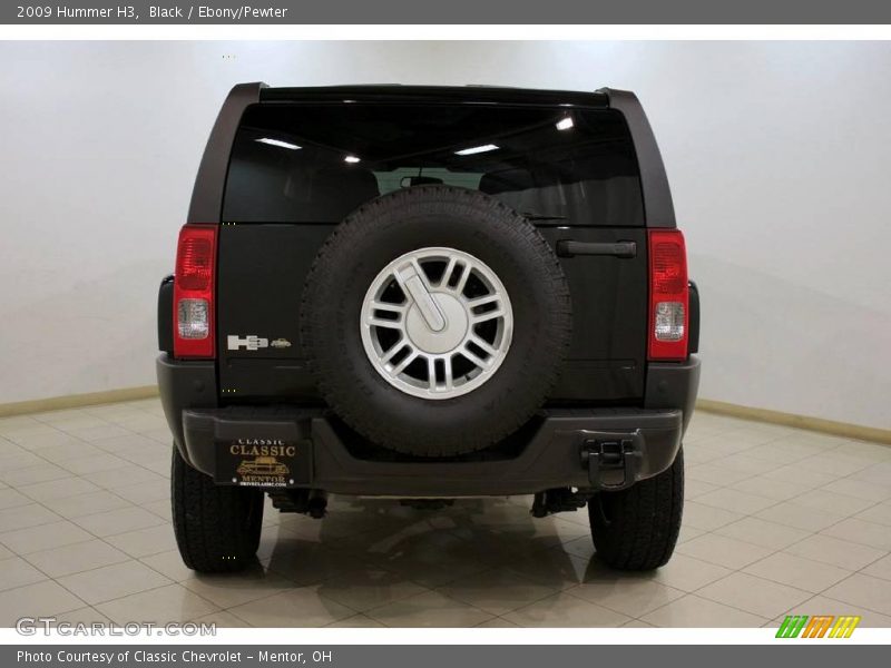 Black / Ebony/Pewter 2009 Hummer H3