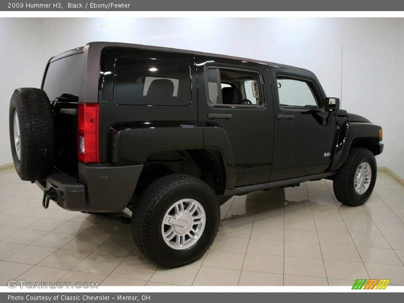 Black / Ebony/Pewter 2009 Hummer H3