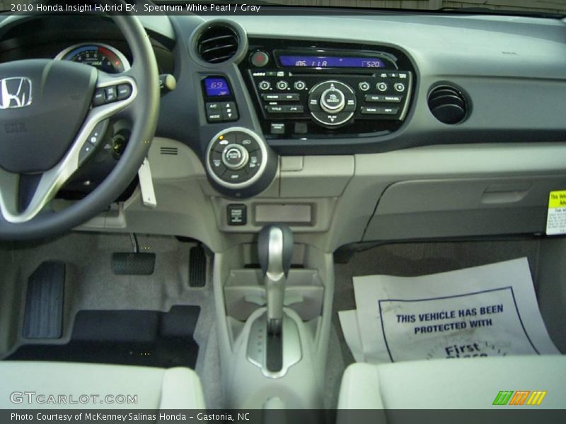 Spectrum White Pearl / Gray 2010 Honda Insight Hybrid EX