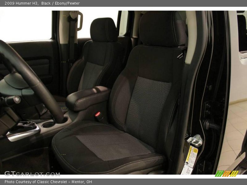 Black / Ebony/Pewter 2009 Hummer H3