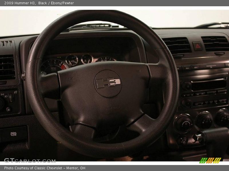 Black / Ebony/Pewter 2009 Hummer H3
