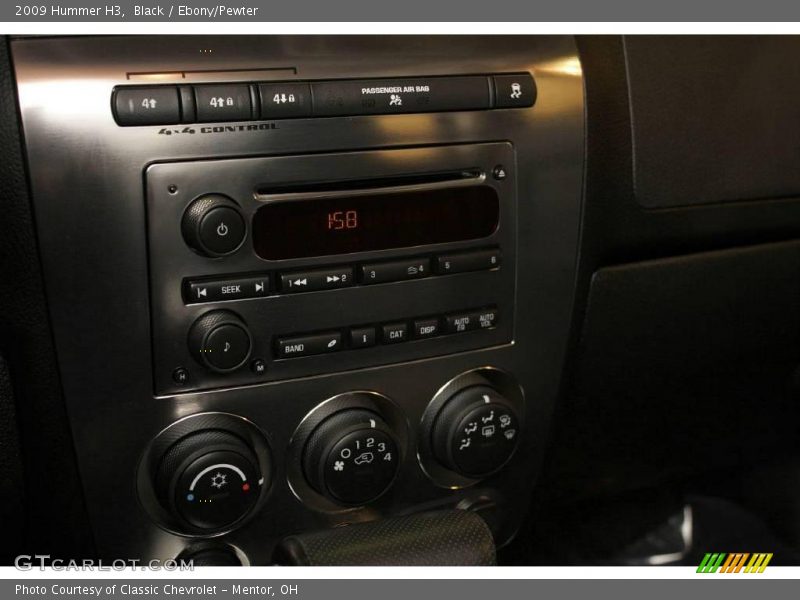Black / Ebony/Pewter 2009 Hummer H3