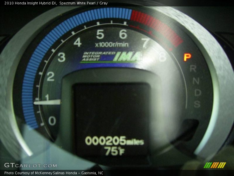 Spectrum White Pearl / Gray 2010 Honda Insight Hybrid EX