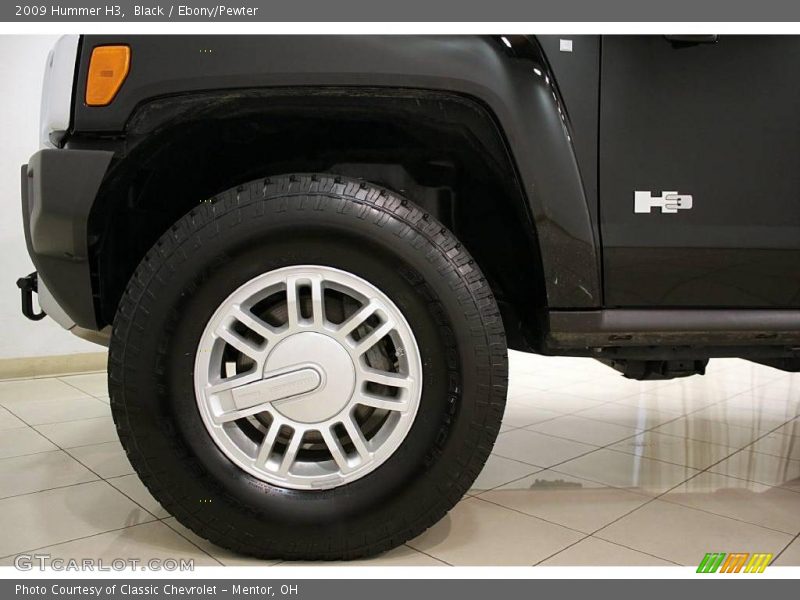 Black / Ebony/Pewter 2009 Hummer H3